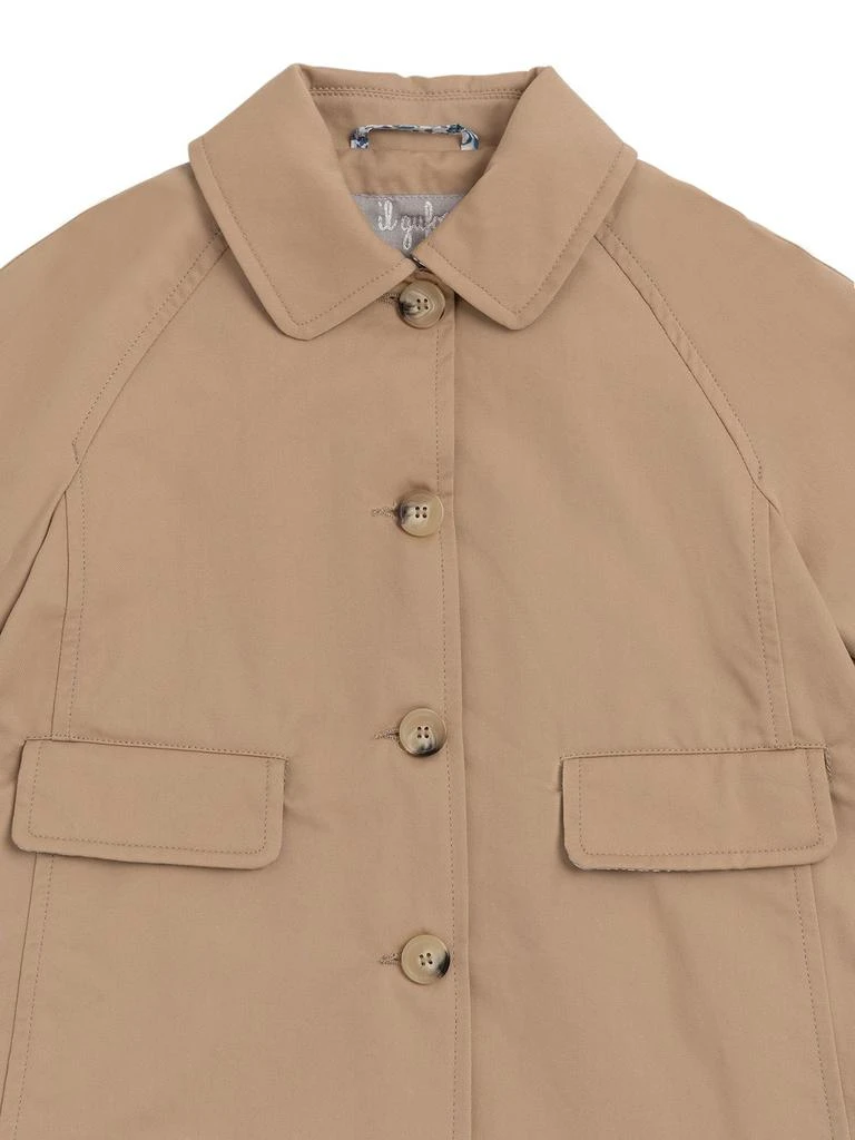 商品IL GUFO|Cotton Gabardine Raincoat,价格¥1760,第1张图片详细描述