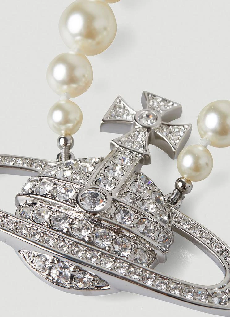 商品Vivienne Westwood|Bas Relief Pearl Necklace,价格¥2055,第4张图片详细描述