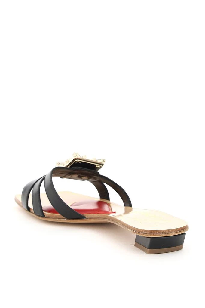 商品Roger Vivier|Roger vivier mini broche buckle mules,价格¥5170,第3张图片详细描述