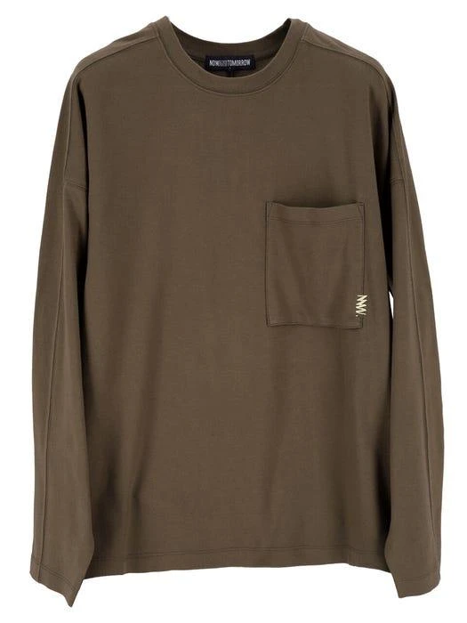 商品NOWANDTOMORROW|M Ponte Long Sleeve T-shirt,价格¥373,第1张图片