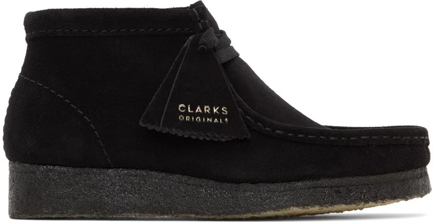 商品Clarks|Black Wallabee Boots,价格¥1264,第1张图片