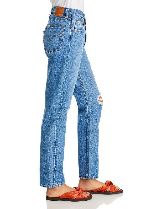 商品Levi's|501 Original High Rise Straight Jeans in Athens Crown,价格¥241,第2张图片详细描述