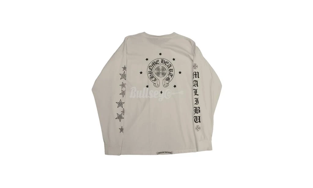 商品Chrome Hearts|Chrome Hearts Malibu White Longsleeve T-Shirt,价格¥3750,第2张图片详细描述