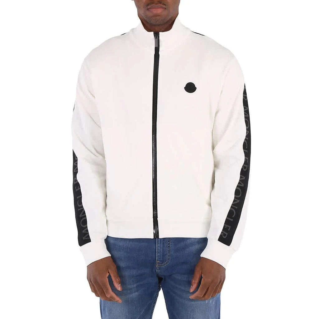 商品Moncler|Moncler Mens Natural Logo-Trim Zip-Front Track Jacket, Size X-Large,价格¥4128,第1张图片