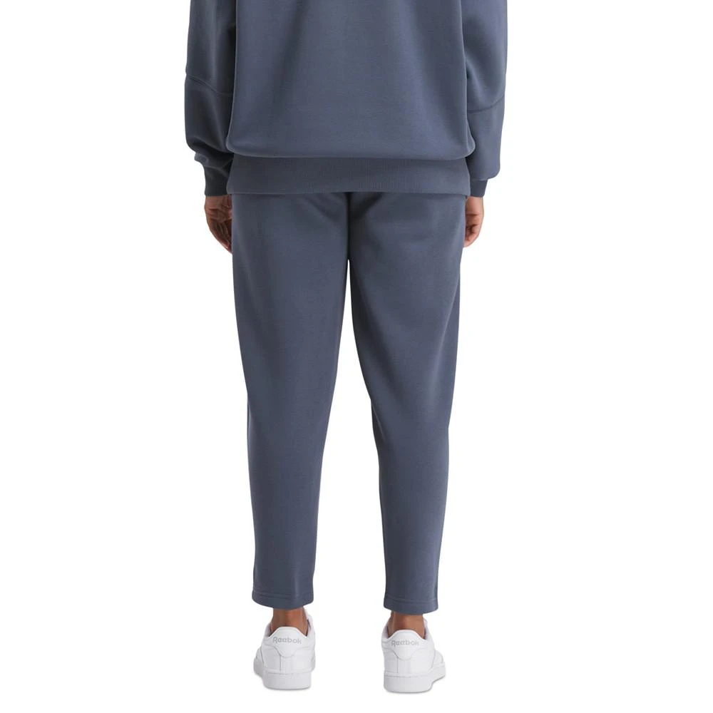 商品Reebok|Women's Lux Fleece Mid-Rise Pull-On Jogger Sweatpants,价格¥148,第4张图片详细描述