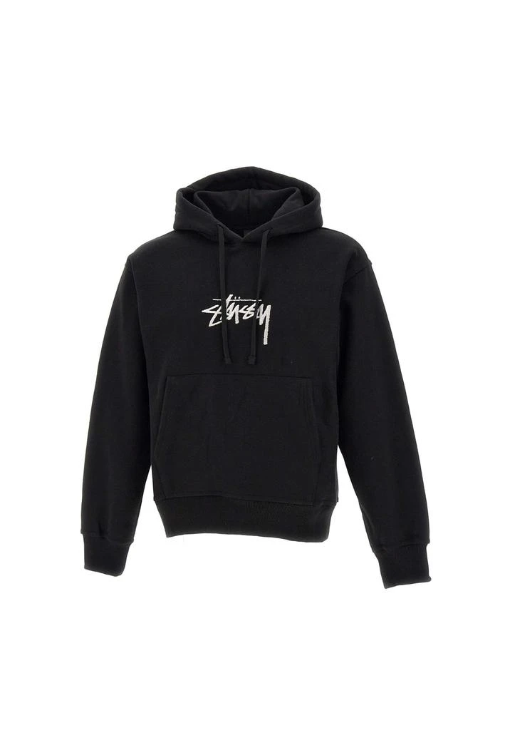 商品STUSSY|stock Logo Cotton Sweatshirt,价格¥1056,第1张图片