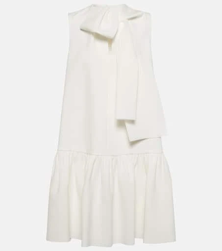 商品ROKSANDA|Bridal Petra bow-detail minidress,价格¥6206,第1张图片