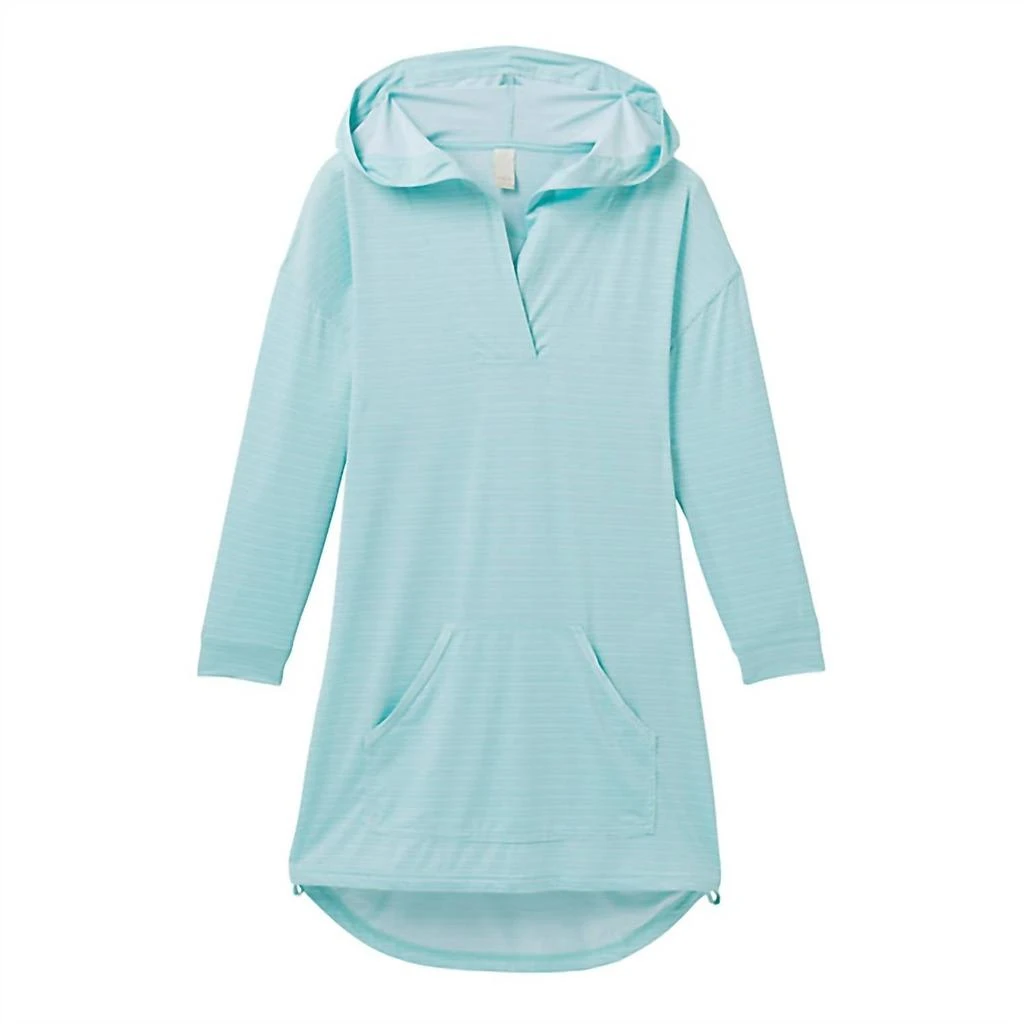 商品Prana|Mantra Bay Tunic Cover Up In Dark Beach Glass Stripe,价格¥521,第5张图片详细描述