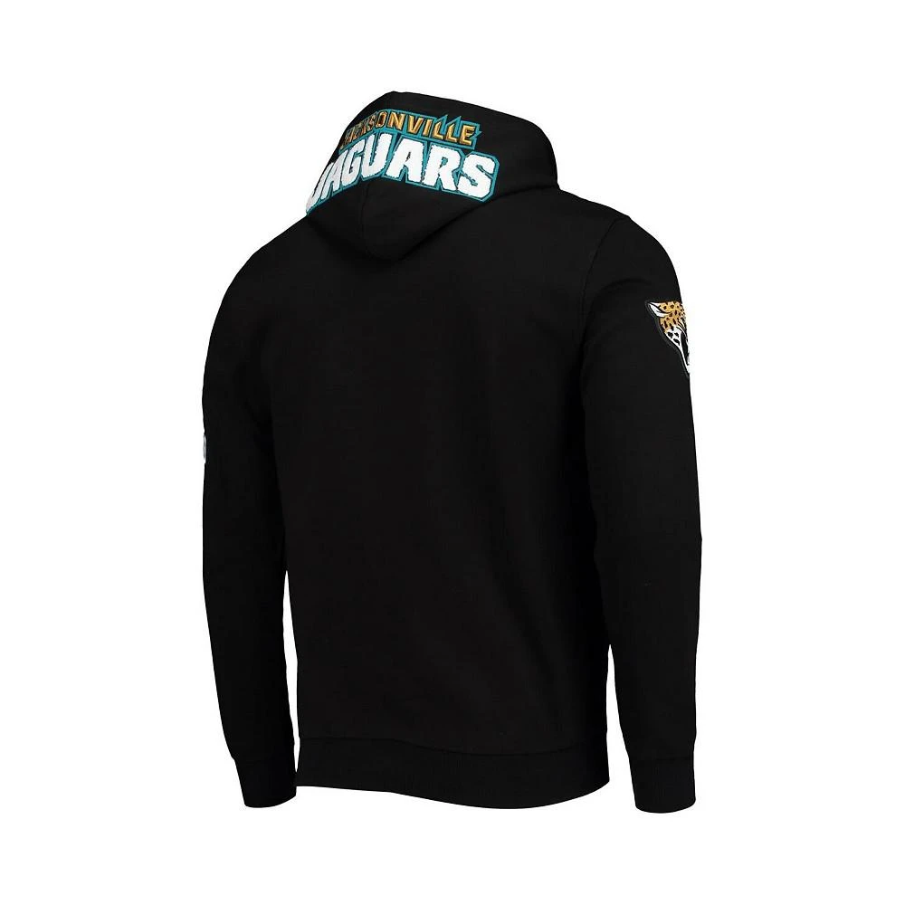 商品Pro Standard|Men's Black Jacksonville Jaguars Logo Pullover Hoodie,价格¥562,第3张图片详细描述