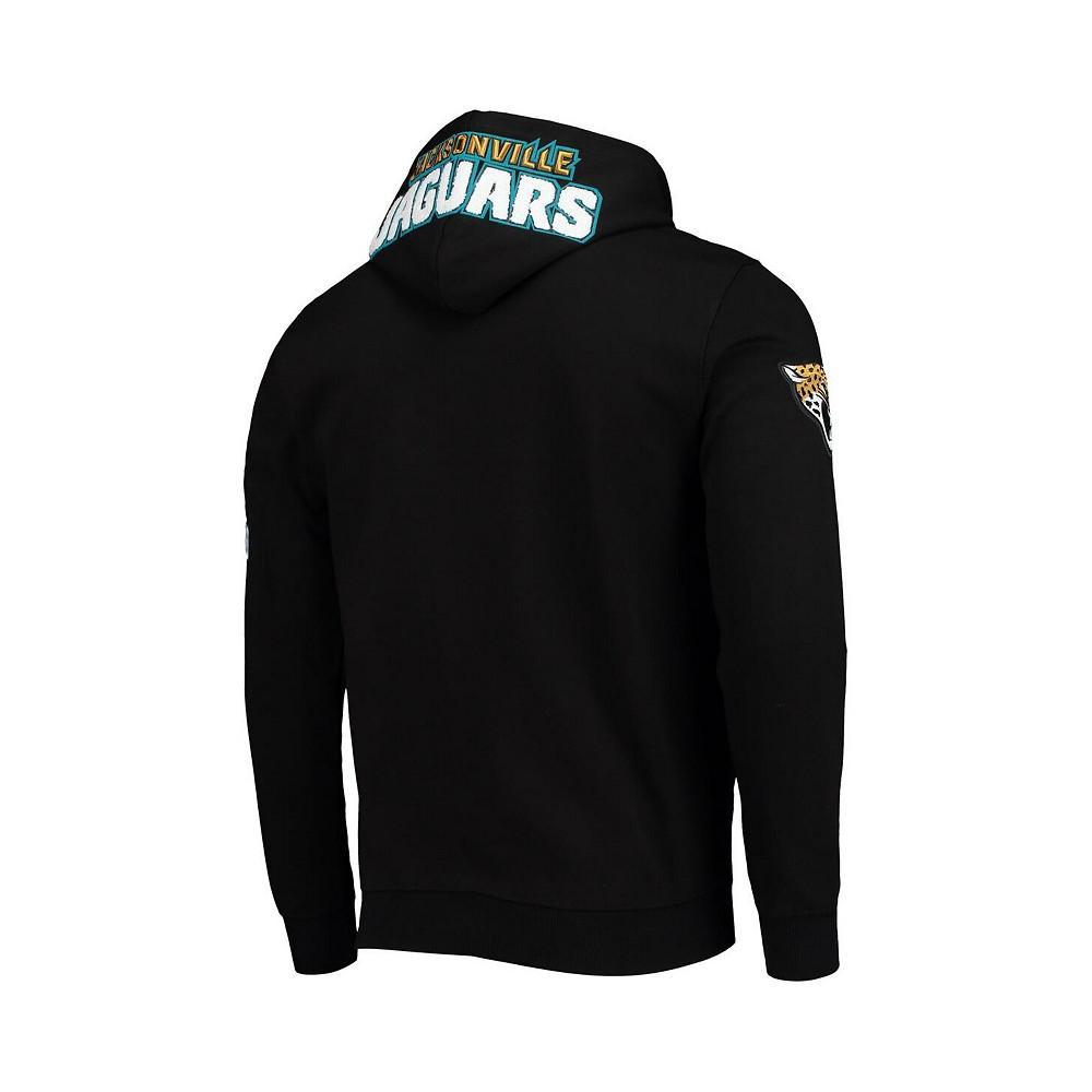 商品Pro Standard|Men's Black Jacksonville Jaguars Logo Pullover Hoodie,价格¥537,第5张图片详细描述
