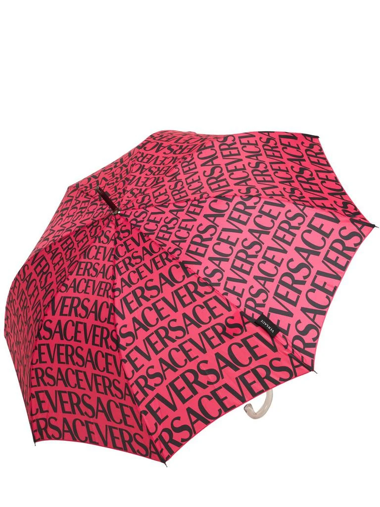 商品Versace|All Over Versace Logo Printed Umbrella,价格¥1326,第1张图片详细描述
