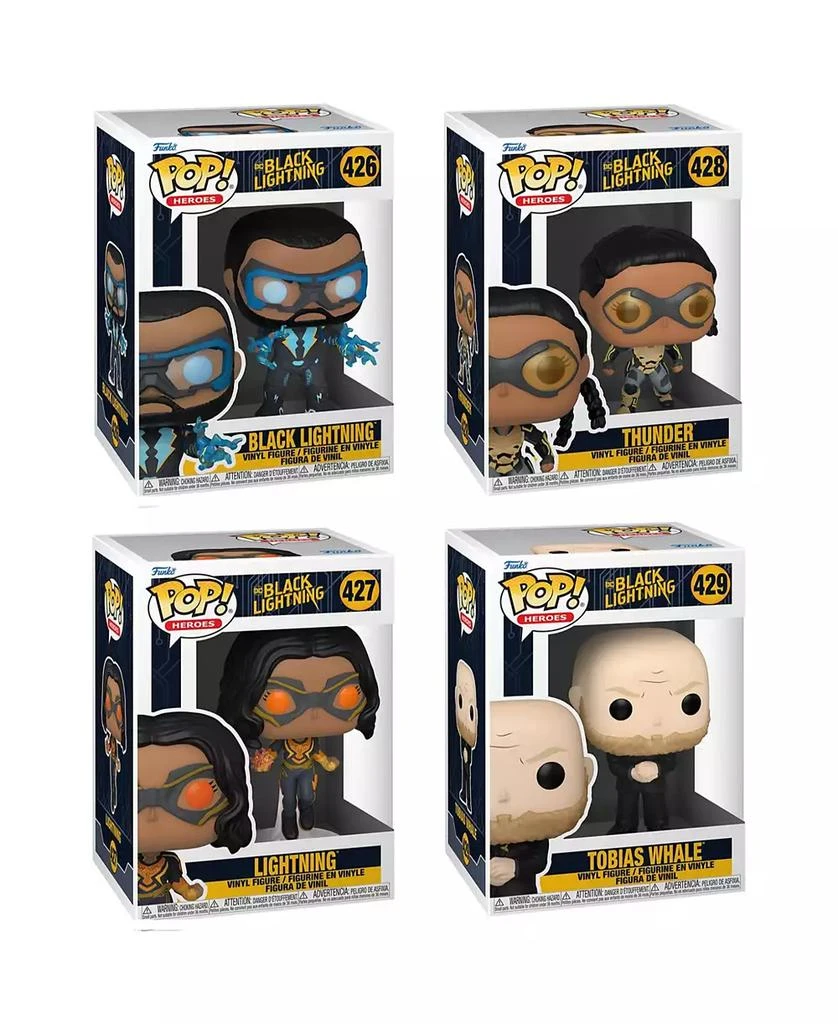 商品Funko|Plaster of Paris Dc Black Lightning Collectors Set, 4 Pieces,价格¥210,第2张图片详细描述