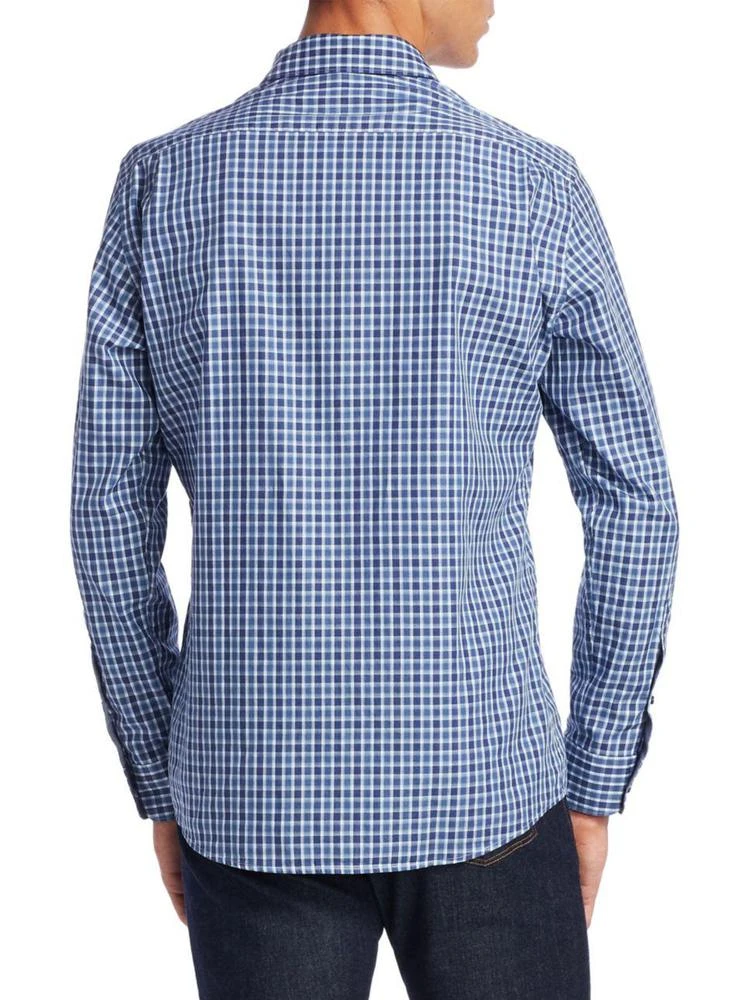 商品Zegna|Plaid Cotton Casual Button-Down Shirt,价格¥1491,第2张图片详细描述