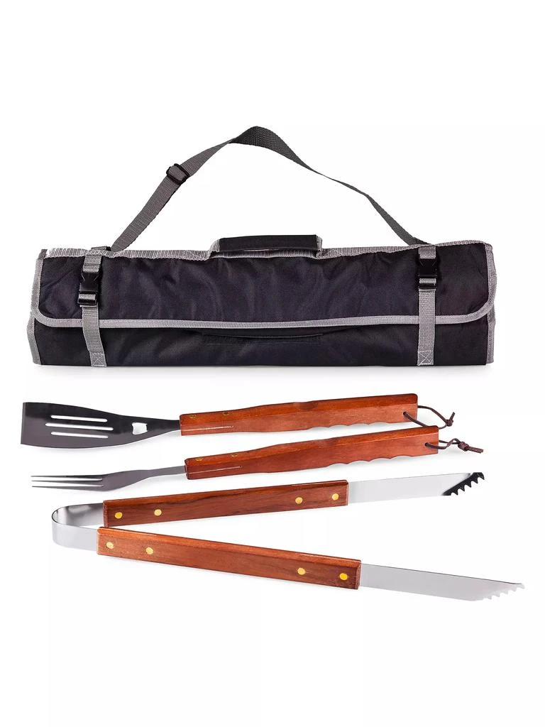 商品Picnic Time|3-Piece BBQ Tote & Grill Set,价格¥307,第1张图片