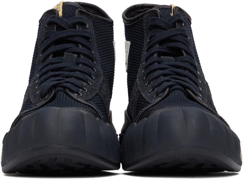 Navy Visvim Sport Lanier High-Top Sneakers商品第2张图片规格展示