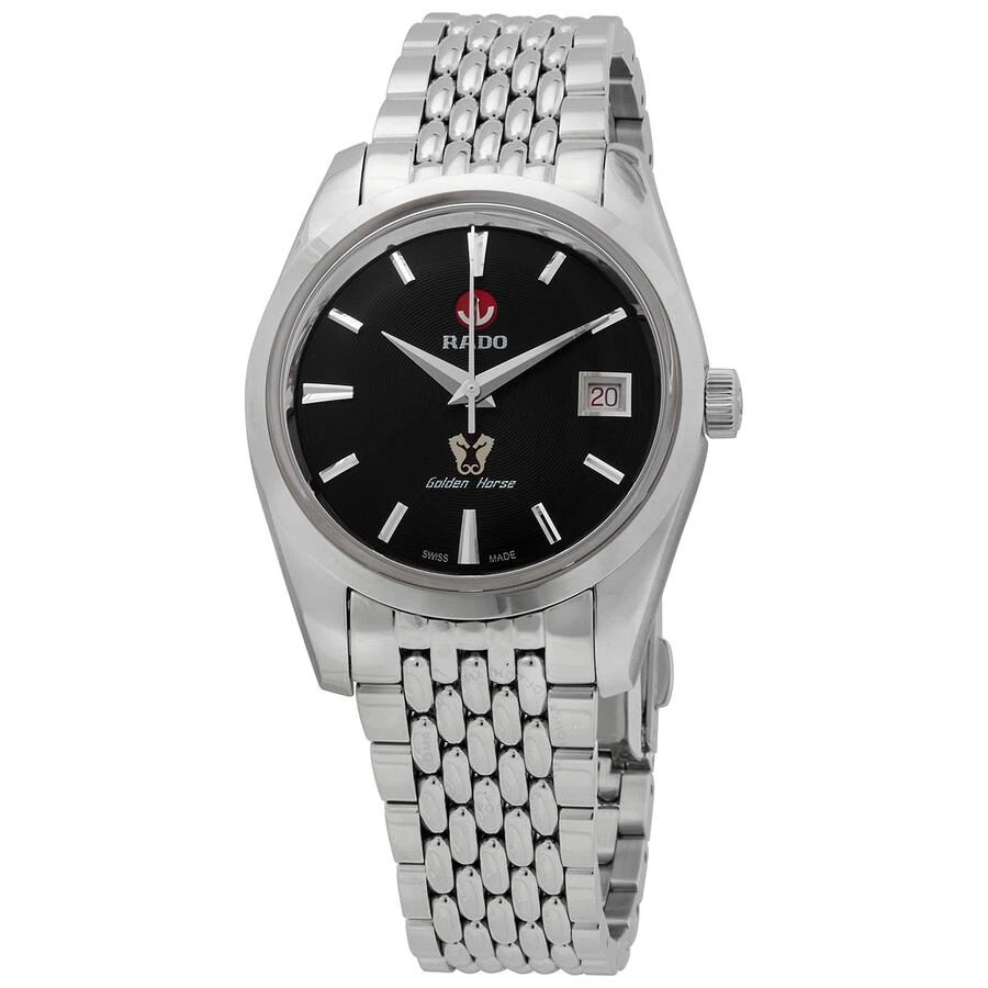 商品Rado|Golden Horse Limited Edition Automatic Black Dial Unisex Watch R33930153,价格¥10181,第1张图片