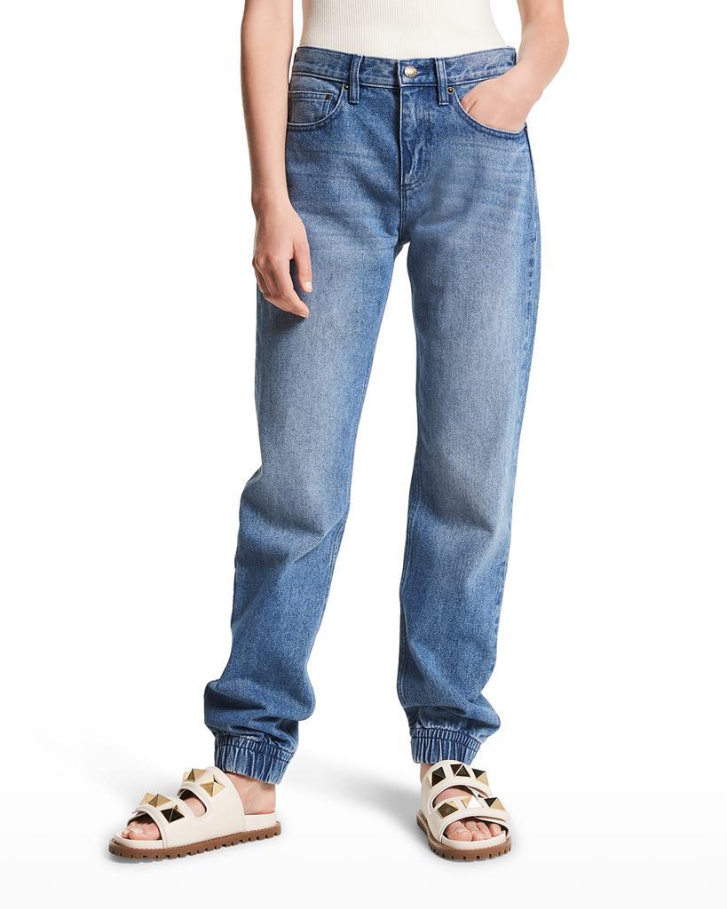 商品Michael Kors|Boyfriend Denim Jogger Pants,价格¥500,第1张图片