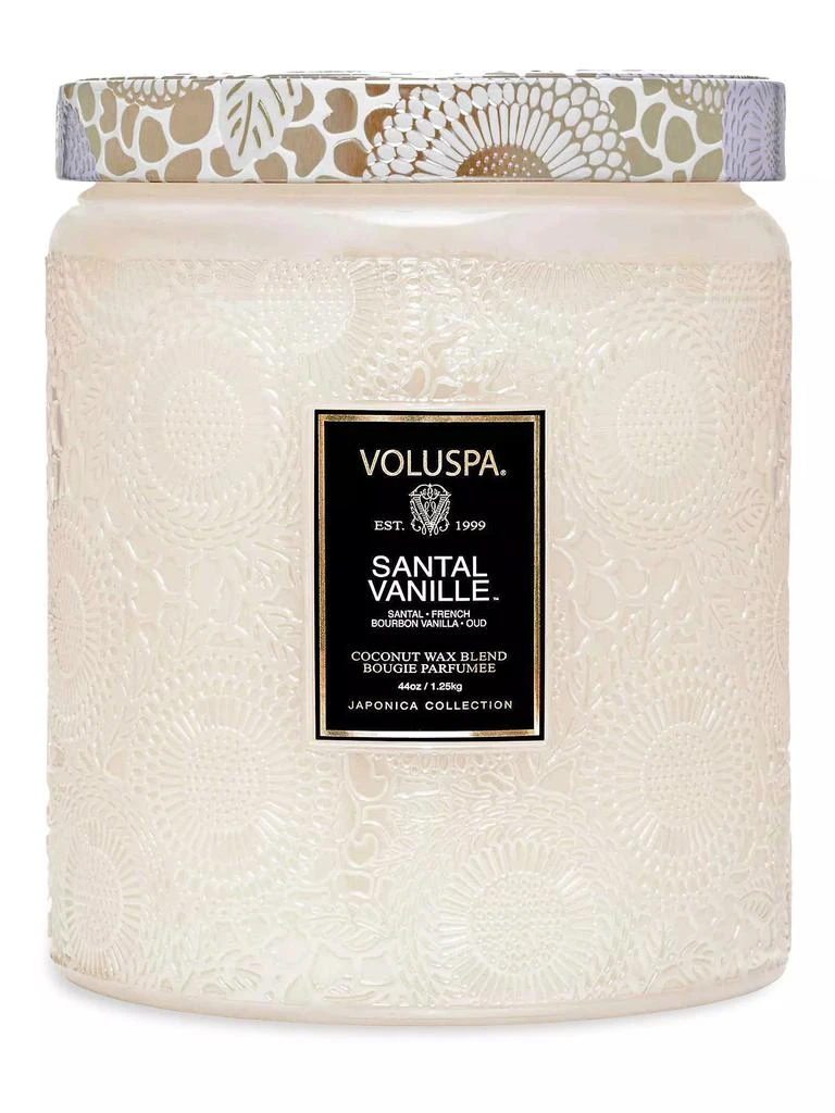 商品Voluspa|Santal Vanille Luxe Jar Candle,价格¥581,第1张图片