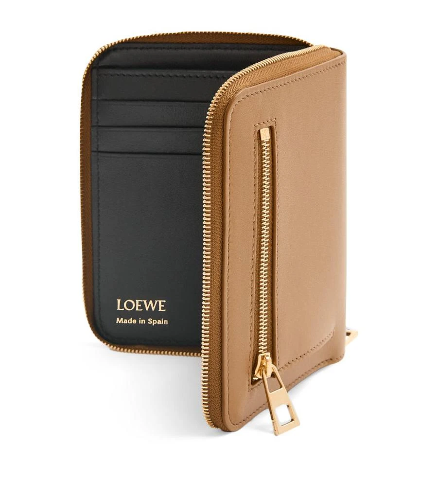 商品Loewe|Leather Knot Zip-Around Wallet,价格¥5380,第2张图片详细描述