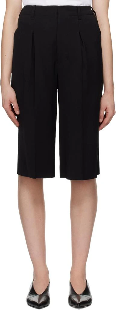 商品AMI|Black Bermuda Shorts,价格¥4398,第1张图片