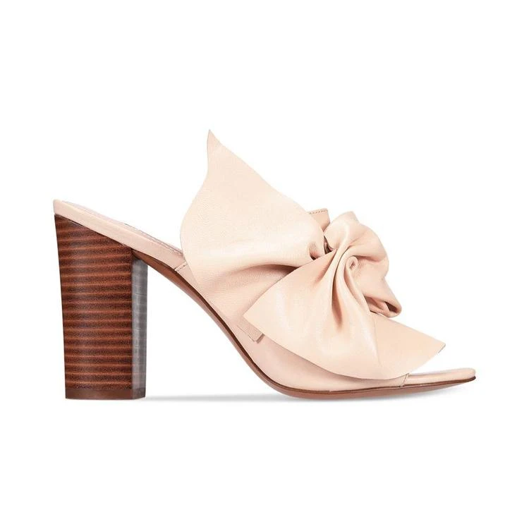 商品Avec Les Filles|Marie Bow Block-Heel Slides,价格¥659,第2张图片详细描述