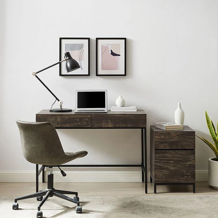 商品Sparrow & Wren|Jacobsen 2 Piece File Cabinet & Desk Set,价格¥2701,第3张图片详细描述