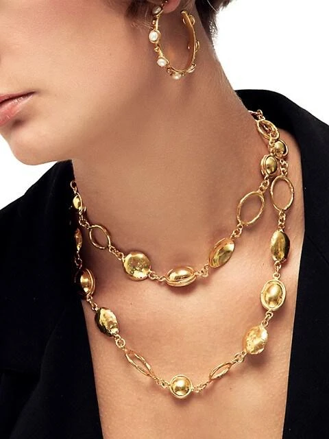 商品Sylvia Toledano|Lee 22K-Gold-Plated Chain Necklace,价格¥2850,第2张图片详细描述