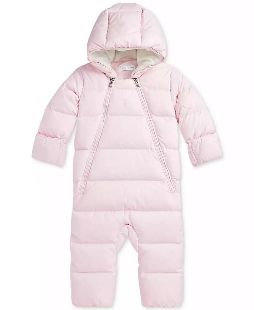 商品Ralph Lauren|Baby Girls Puffer Bunting,价格¥1092,第1张图片