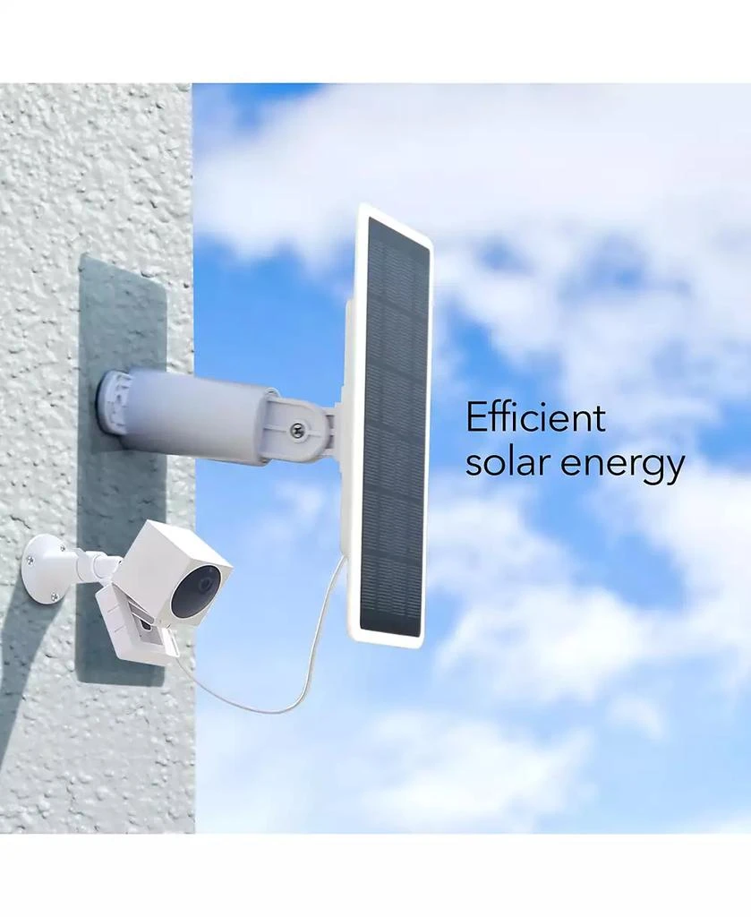 商品Wasserstein|Solar Panel Compatible with Wyze Cam Outdoor - Plug in and Power Your Security Camera with Efficient Solar Power (1 Pack, White) (Wyze Cam Outdoor NOT Included),价格¥262,第2张图片详细描述