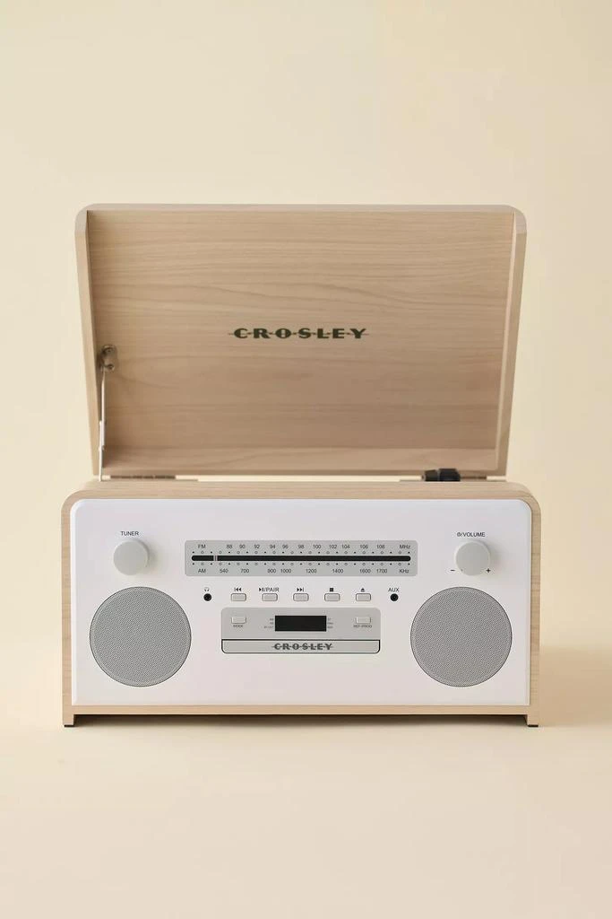 商品Crosley|Crosley Carter 7-In-1 Record Player,价格¥1466,第2张图片详细描述