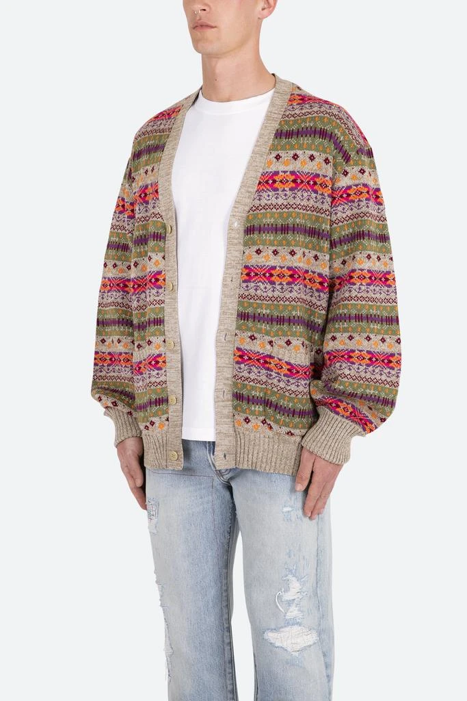 商品MNML|Fair Isle Cardigan - Multi,价格¥289,第3张图片详细描述