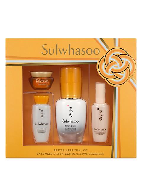 商品Sulwhasoo|Bestseller 4-Piece Skincare Set,价格¥406,第1张图片