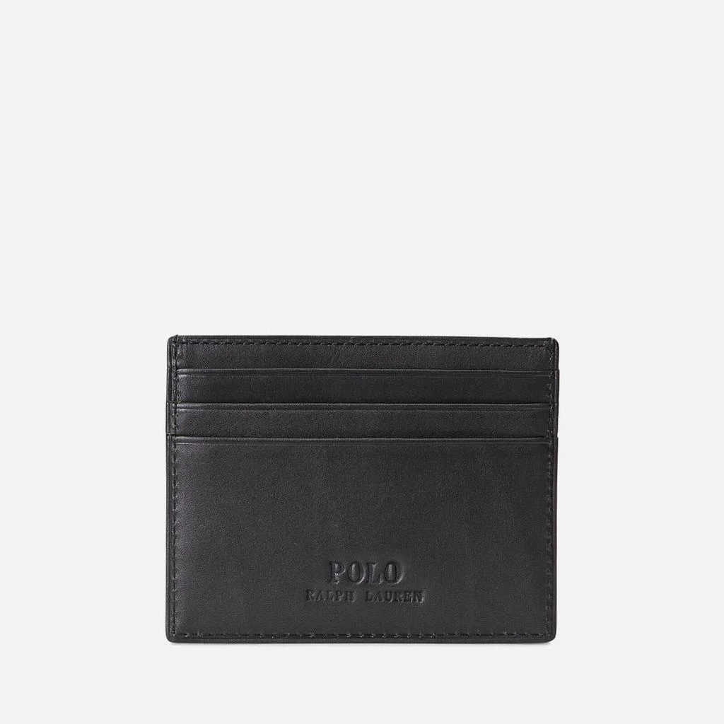 商品Ralph Lauren|Polo Ralph Lauren Embroidered Leather Cardholder,价格¥351,第1张图片