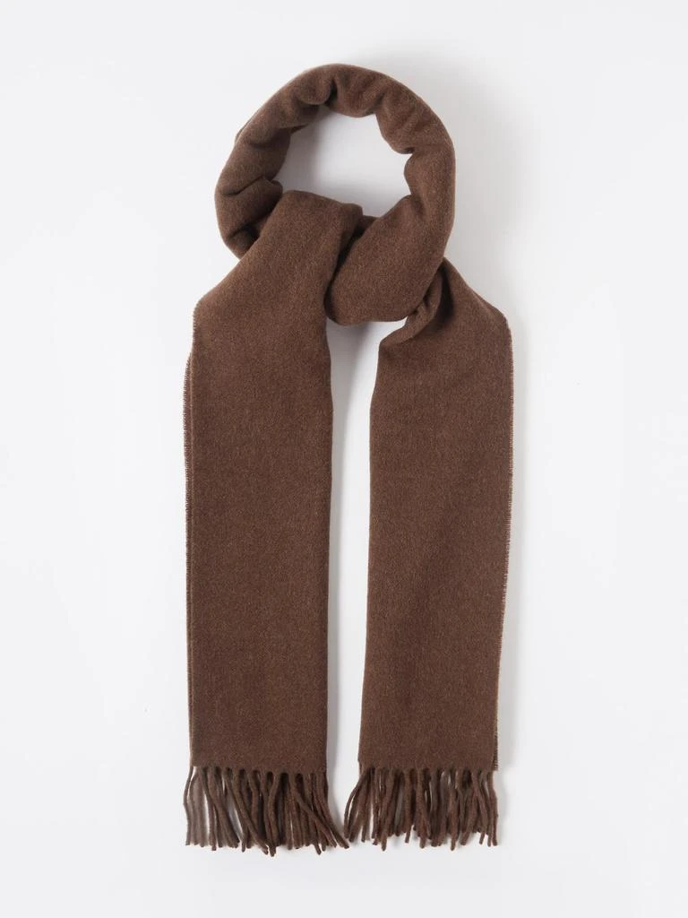 商品Totême|Fringed wool scarf,价格¥1700,第1张图片