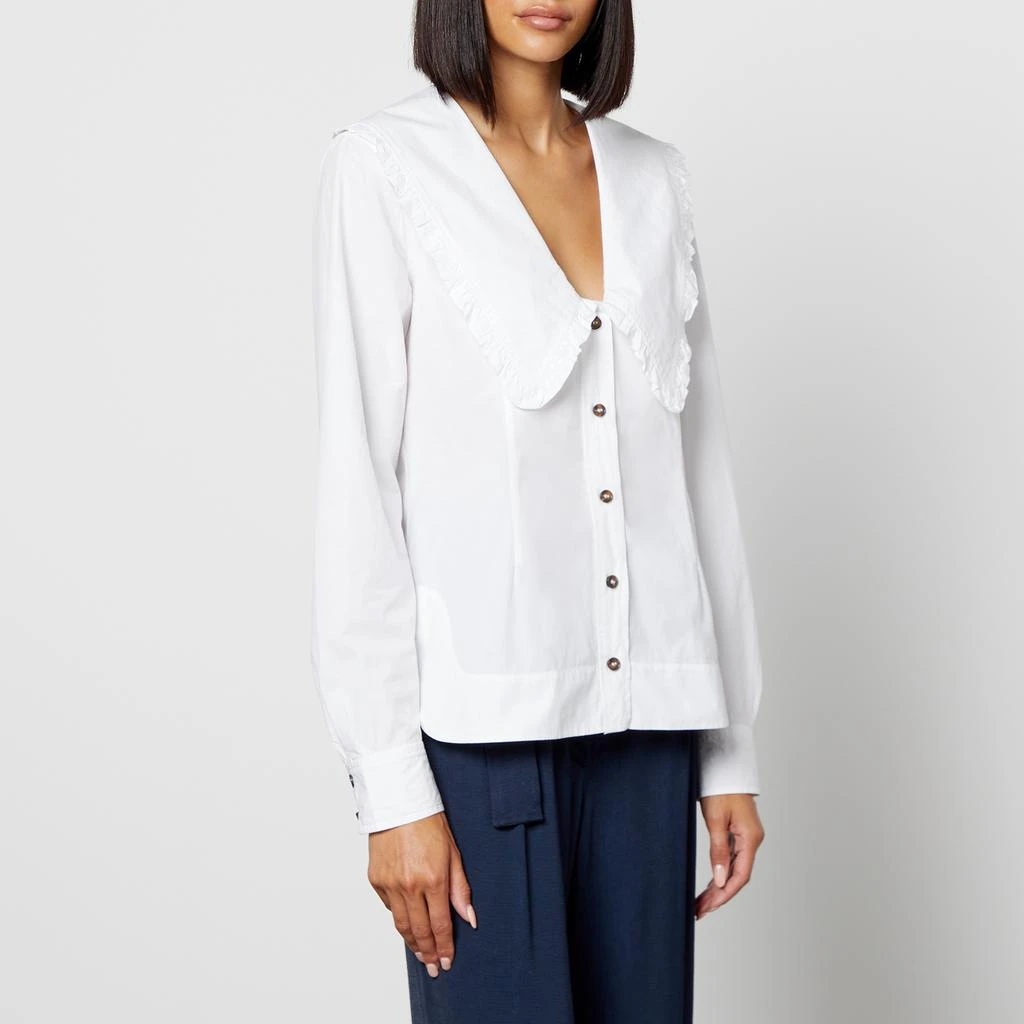 商品Ganni|Ganni Organic Cotton-Poplin Shirt,价格¥1426,第1张图片