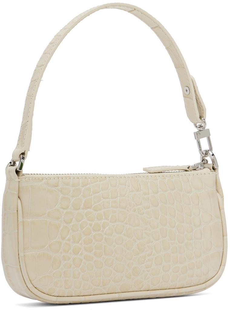 商品by FAR|Off-White Mini Croc Rachel Shoulder Bag,价格¥650,第5张图片详细描述