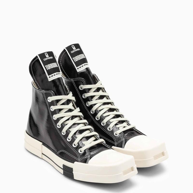 Black/white Converse Turbodrk HI sneakers商品第2张图片规格展示