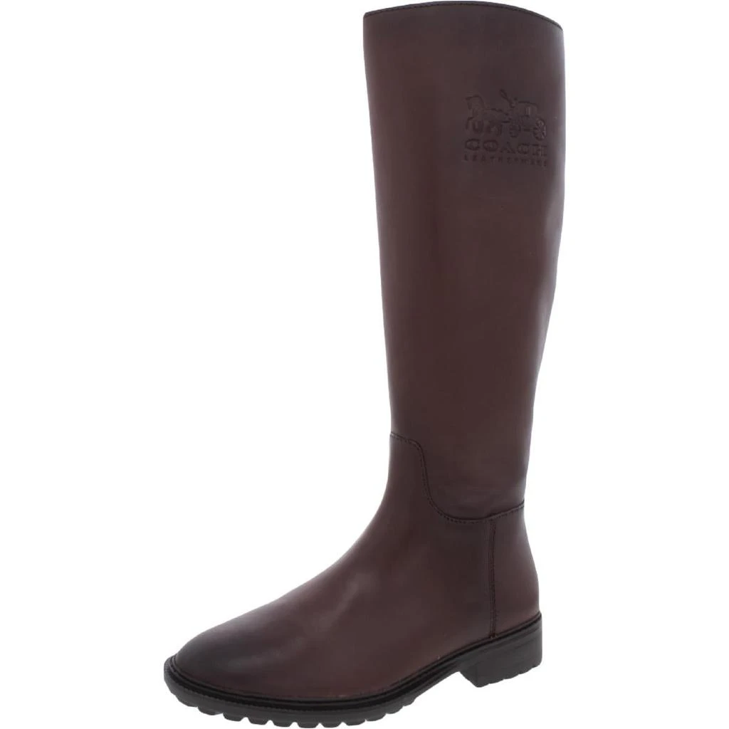 商品Coach|Coach Womens Fynn Leather Logo Mid-Calf Boots,价格¥619,第1张图片