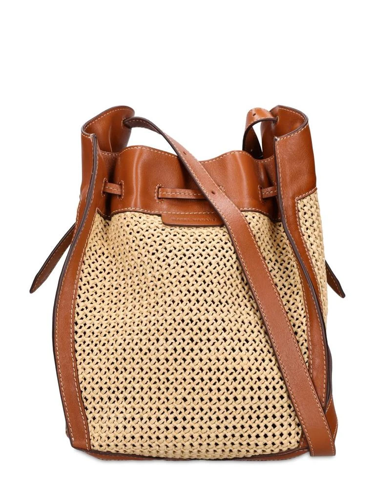 商品Isabel Marant|Buky Leather & Canvas Bucket Bag,价格¥7012,第3张图片详细描述