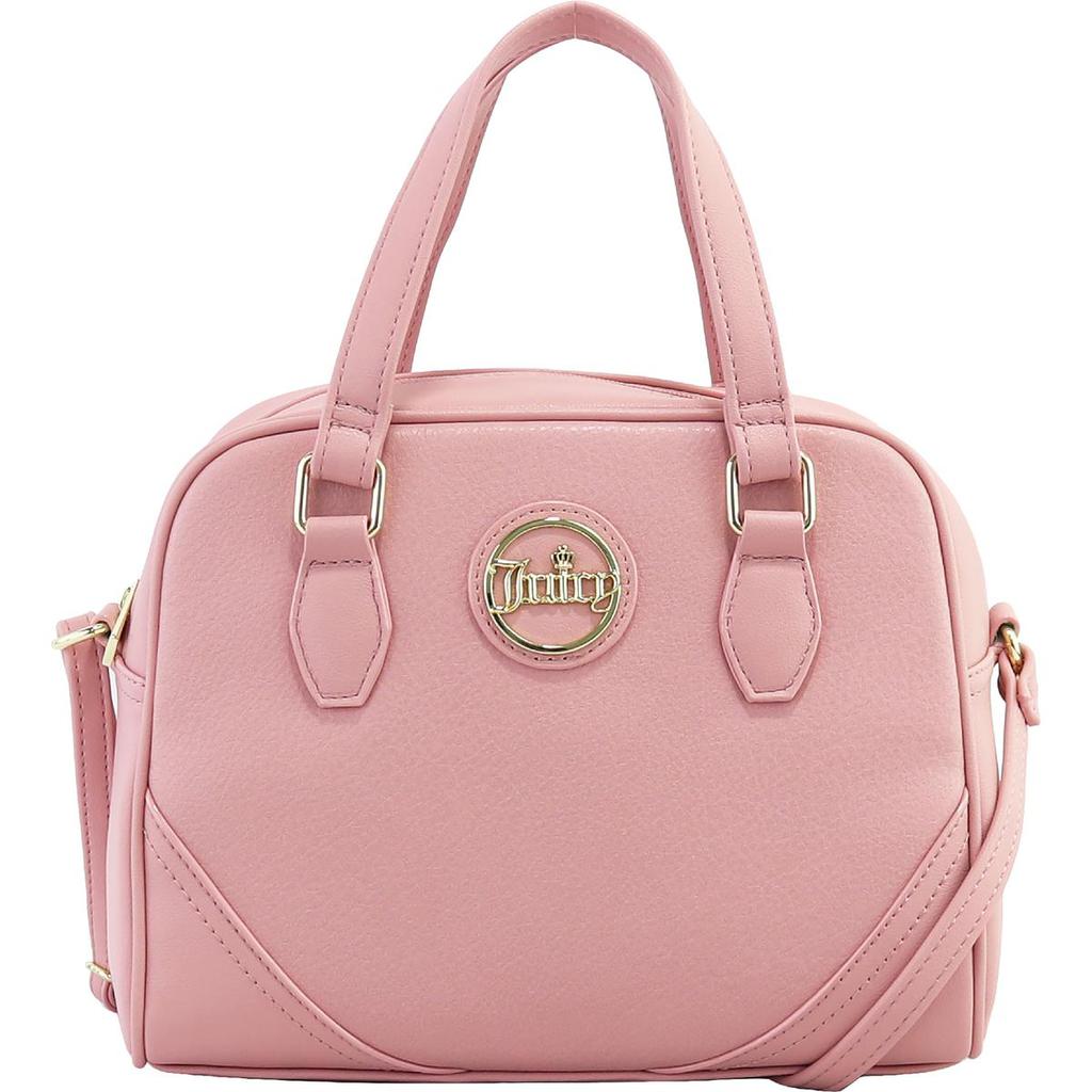 Juicy Couture If The Crown Fits Women's Faux Leather Convertible Satchel Handbag商品第1张图片规格展示