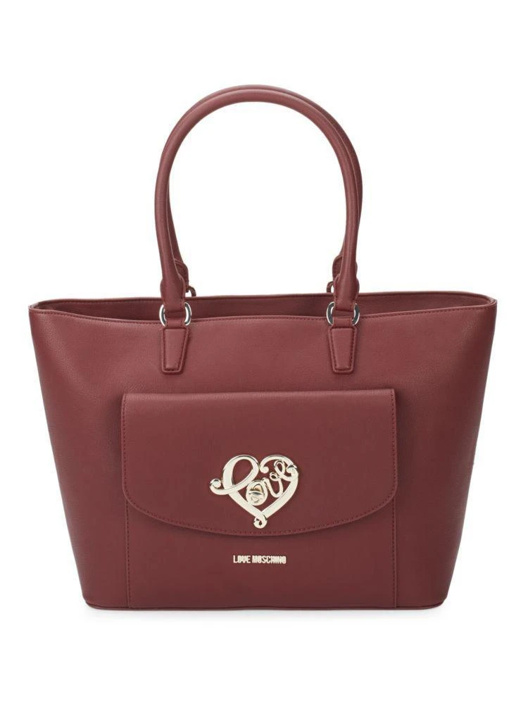 商品Moschino|Faux Leather Tote Bag,价格¥787,第1张图片