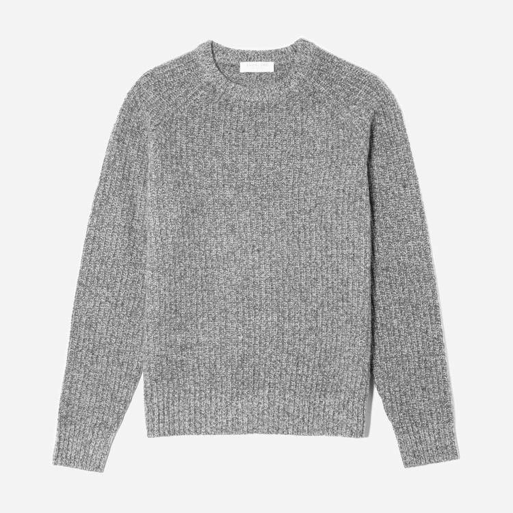 商品Everlane|The Ribbed Wool-Cashmere Crew,价格¥733,第1张图片
