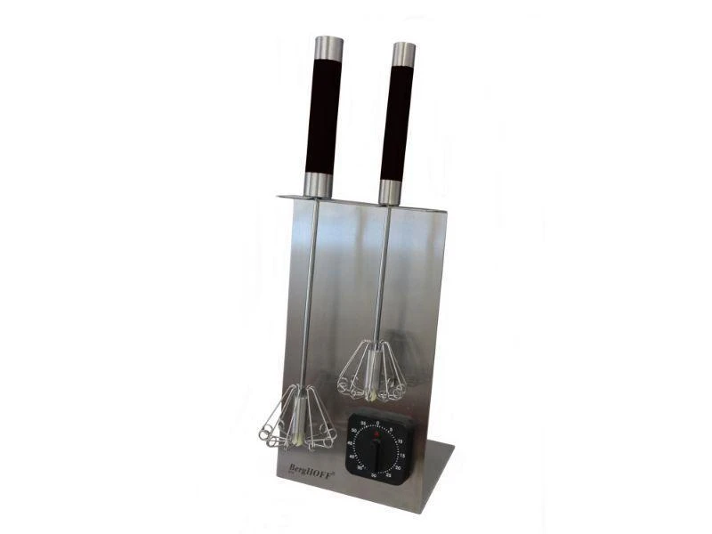 商品BergHOFF|2Pc Magic Whisk Set with Free Timer, Black,价格¥317,第1张图片详细描述