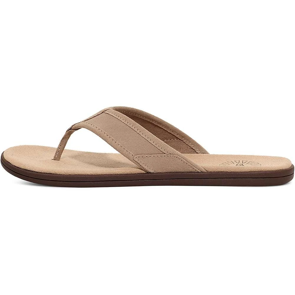 商品UGG|UGG Men's Seaside Suede Flip Flop,价格¥628,第3张图片详细描述