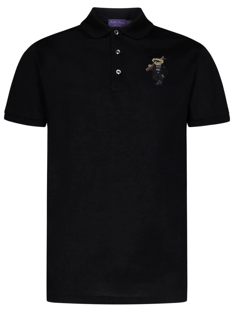 商品Ralph Lauren|Ralph Lauren Bear Motif Short-Sleeved Polo Shirt,价格¥2777,第1张图片