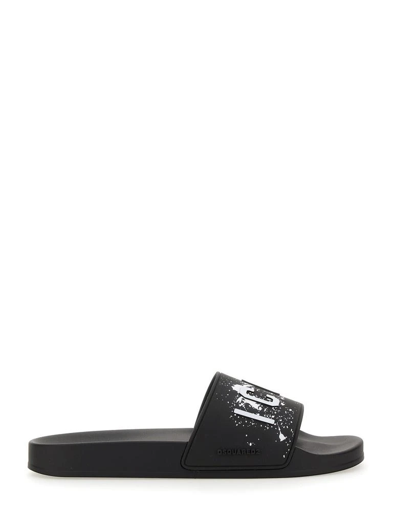 商品DSQUARED2|Slide Sandal With Logo,价格¥2259,第1张图片