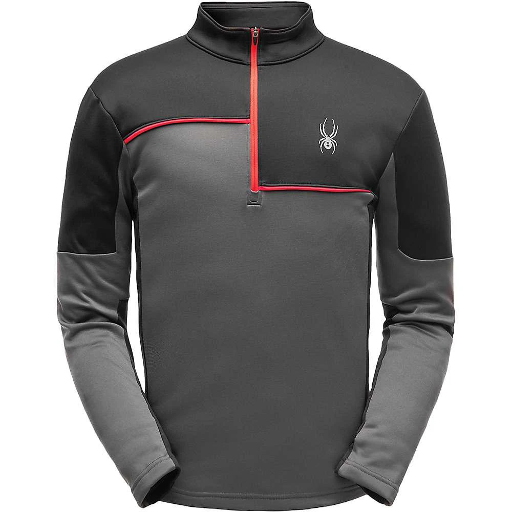 商品Spyder|Spyder Men's Charger Zip T Neck Top,价格¥549,第1张图片