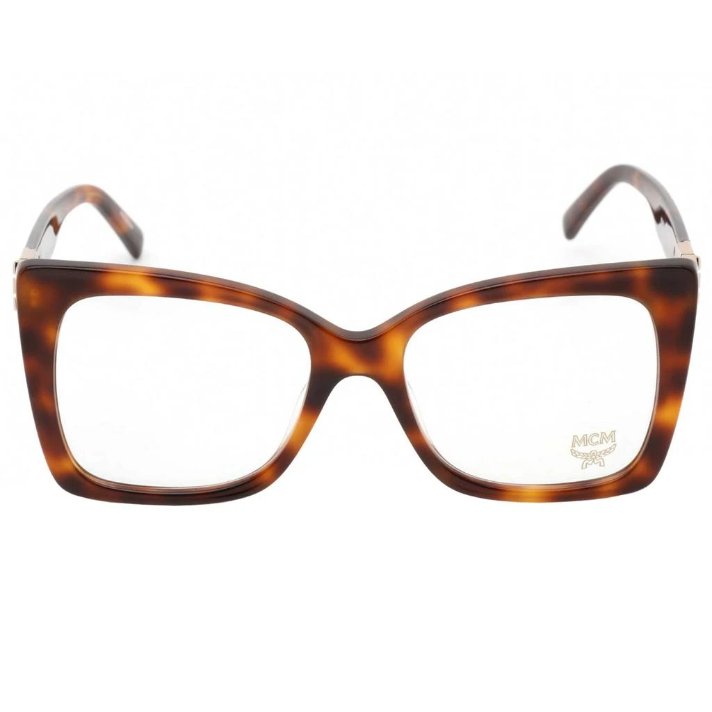 商品MCM|MCM Women's Eyeglasses - Havana Butterfly Full-Rim Zyl Frame Clear Lens | MCM2713 214,价格¥432,第2张图片详细描述