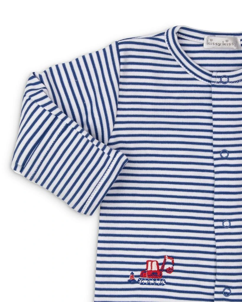 Boy's Striped Footed Coverall - Baby 商品