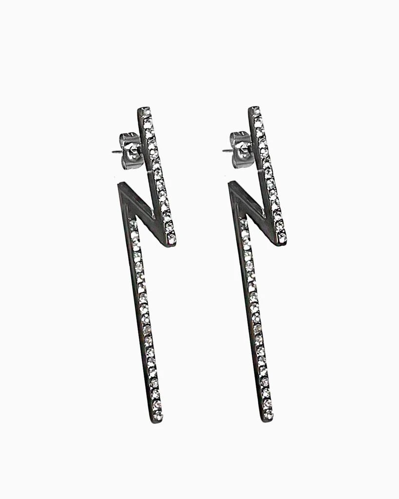 商品FEDERICA TOSI|Flash Earrings Black Diamond,价格¥733,第1张图片